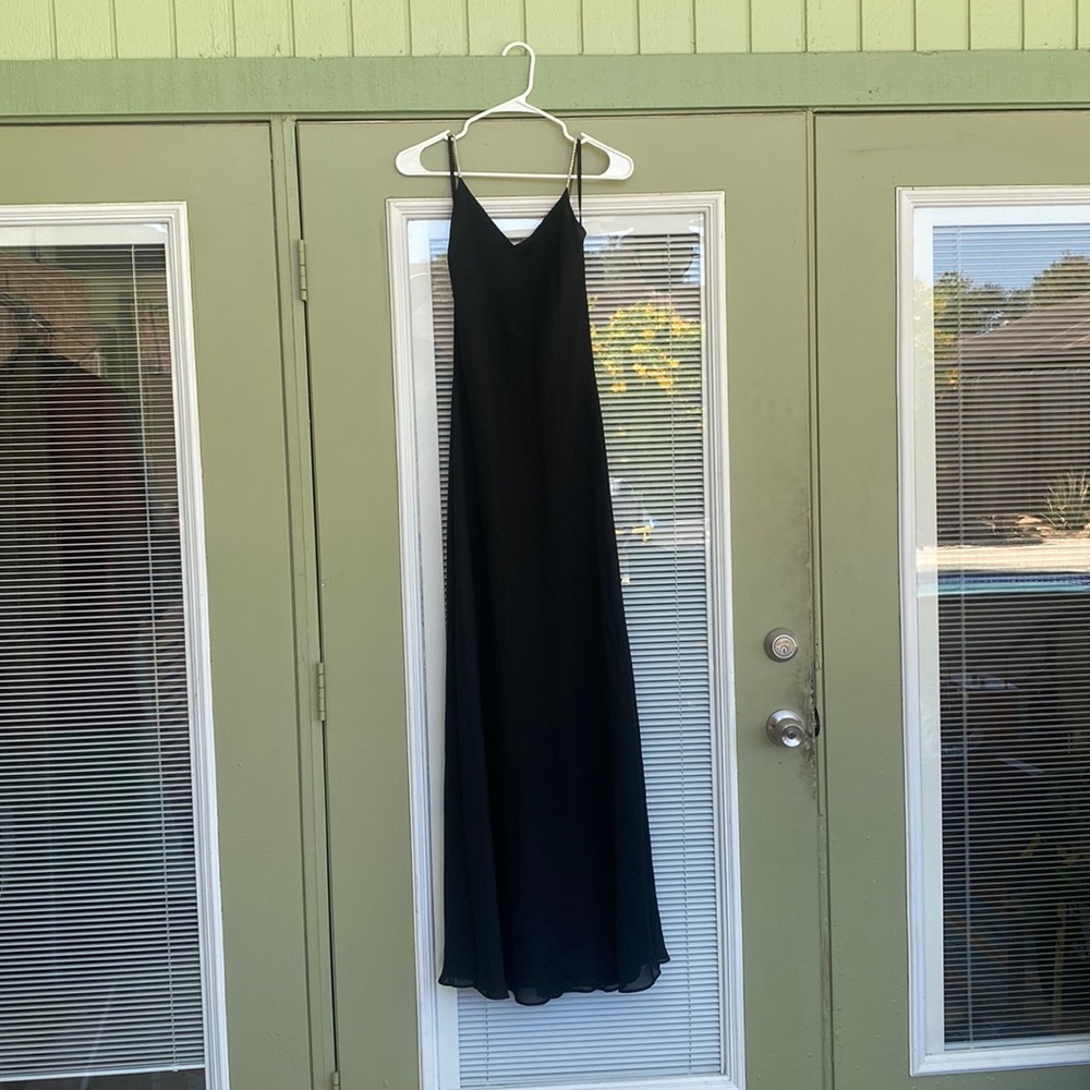 90s Dave & Johnny Black gown